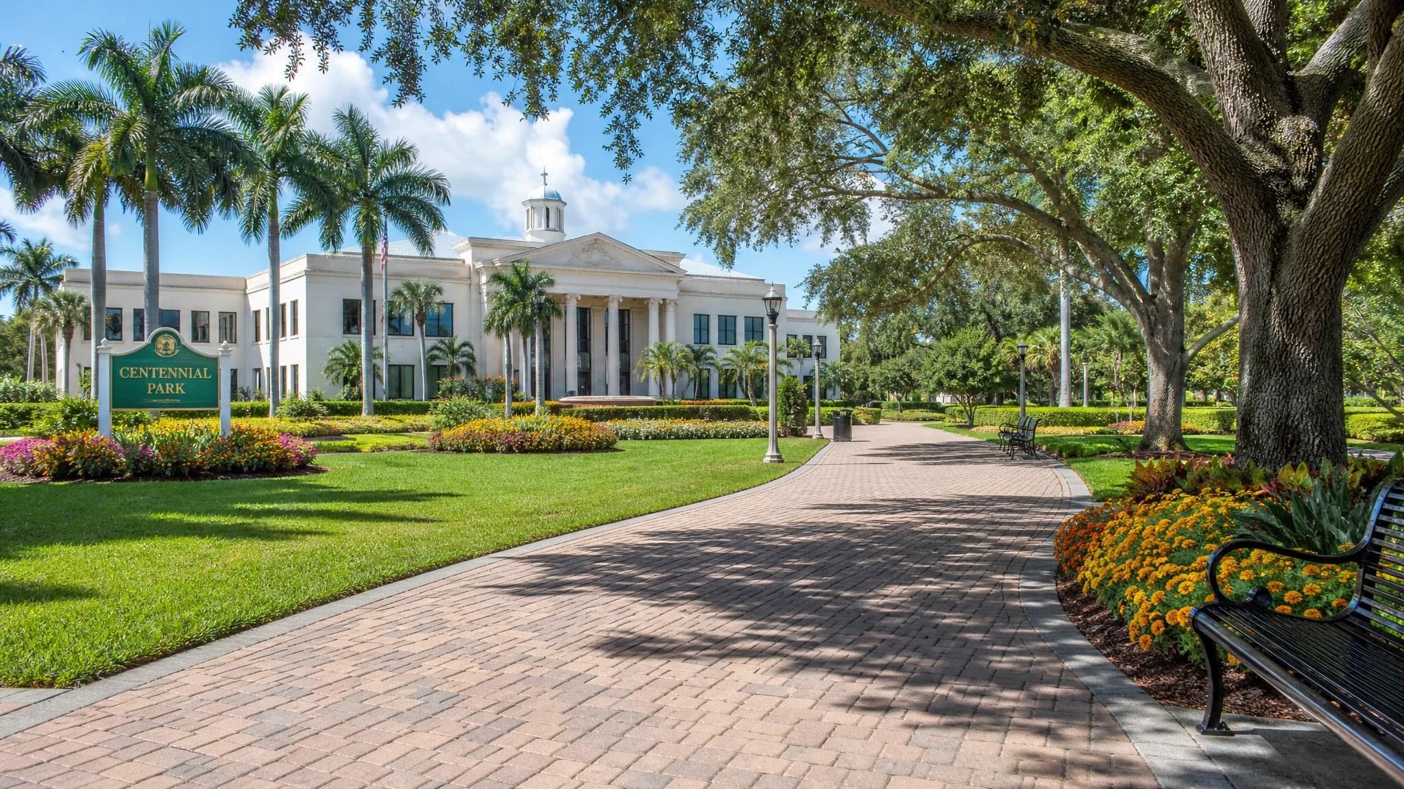 Municipal grounds and public landscaping maintenance in Florida